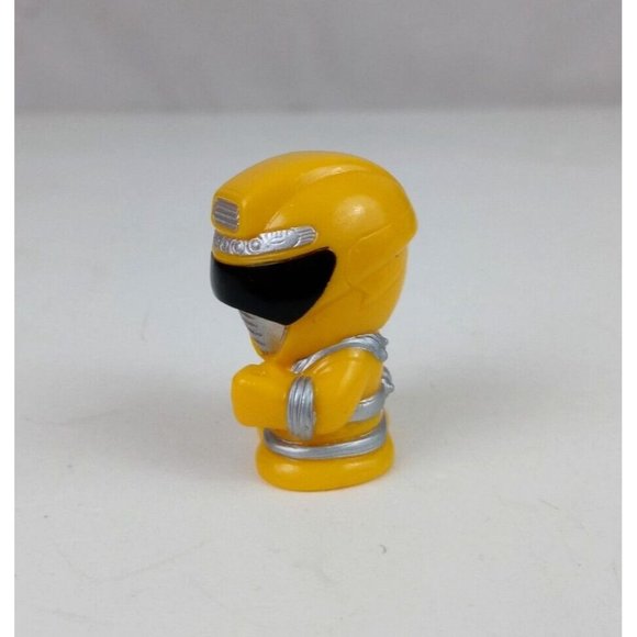 B. 2006 Bandai Power Rangers Operation Overdrive Yellow Ranger Finger Puppet (B) - Picture 5 of 5